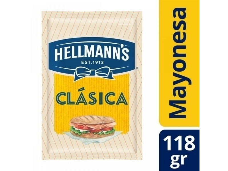 Mayonesa Hellmans Clasica 118gr