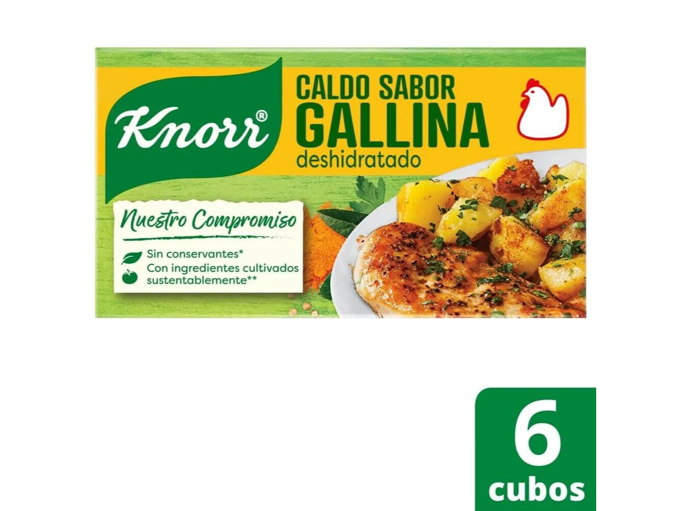 Calditos Knorr Gallina X2 unidades
