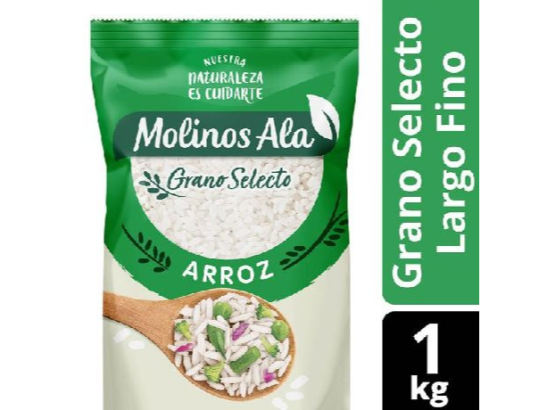 Arroz Molinos Ala Largo Fino x 1kg