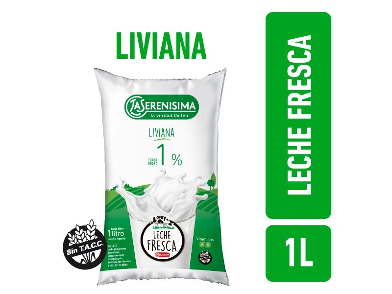 LECHE LA SERENISIMA DESCREMADA