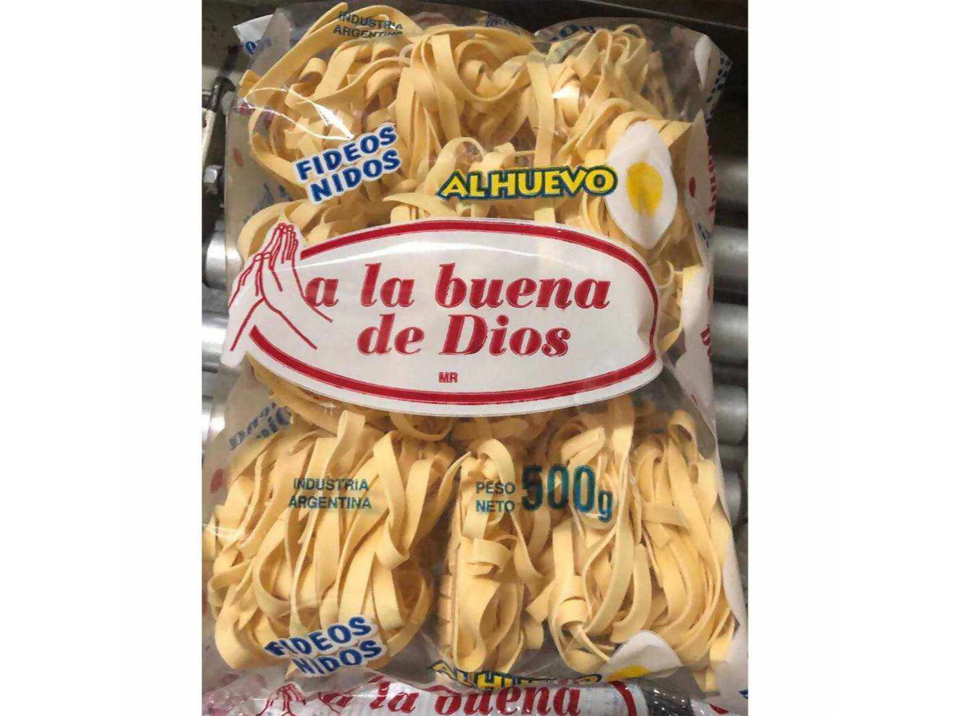 FIDEOS A LA BUENA DE DIOS