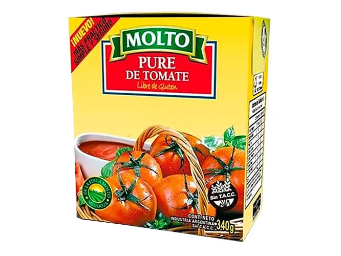 Pure de tomates Molto 340gr