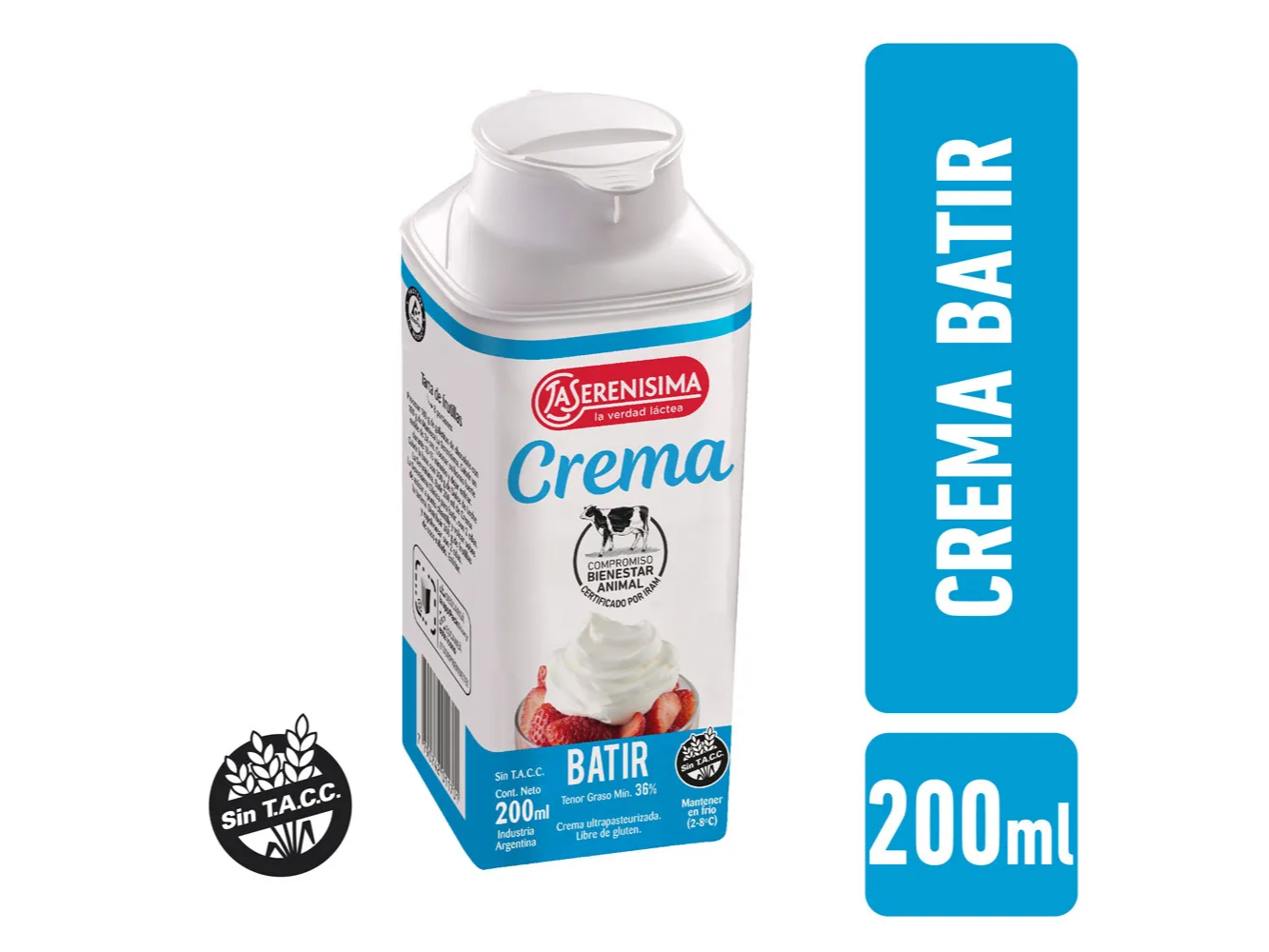Crema La Serenisima 200ml