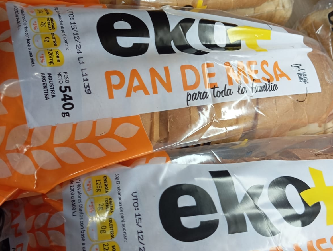 PAN LACTEADO EKO