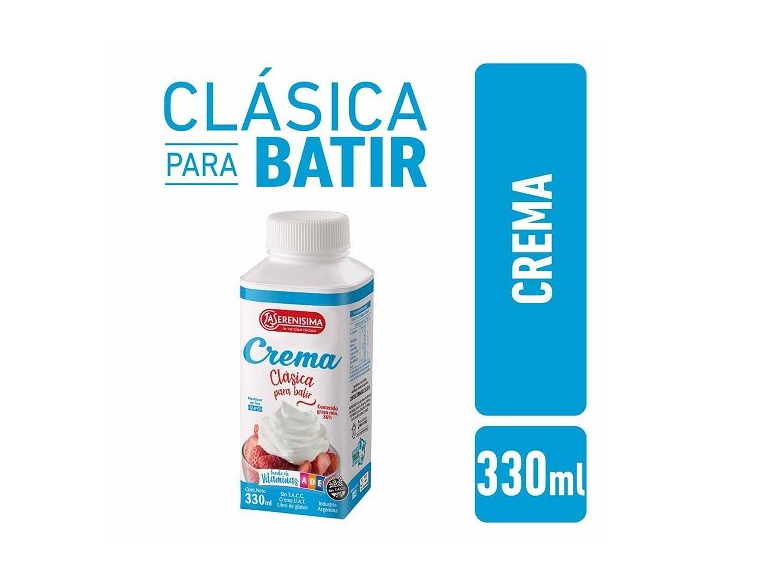 CREMA DE LECHE LA SERENISIMA 330ML