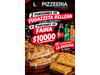 2 PORCIONES DE FUGAZZETA RELLENA + 2 PORCIONES DE FAINA + 1 GASEOSA DE REGALO