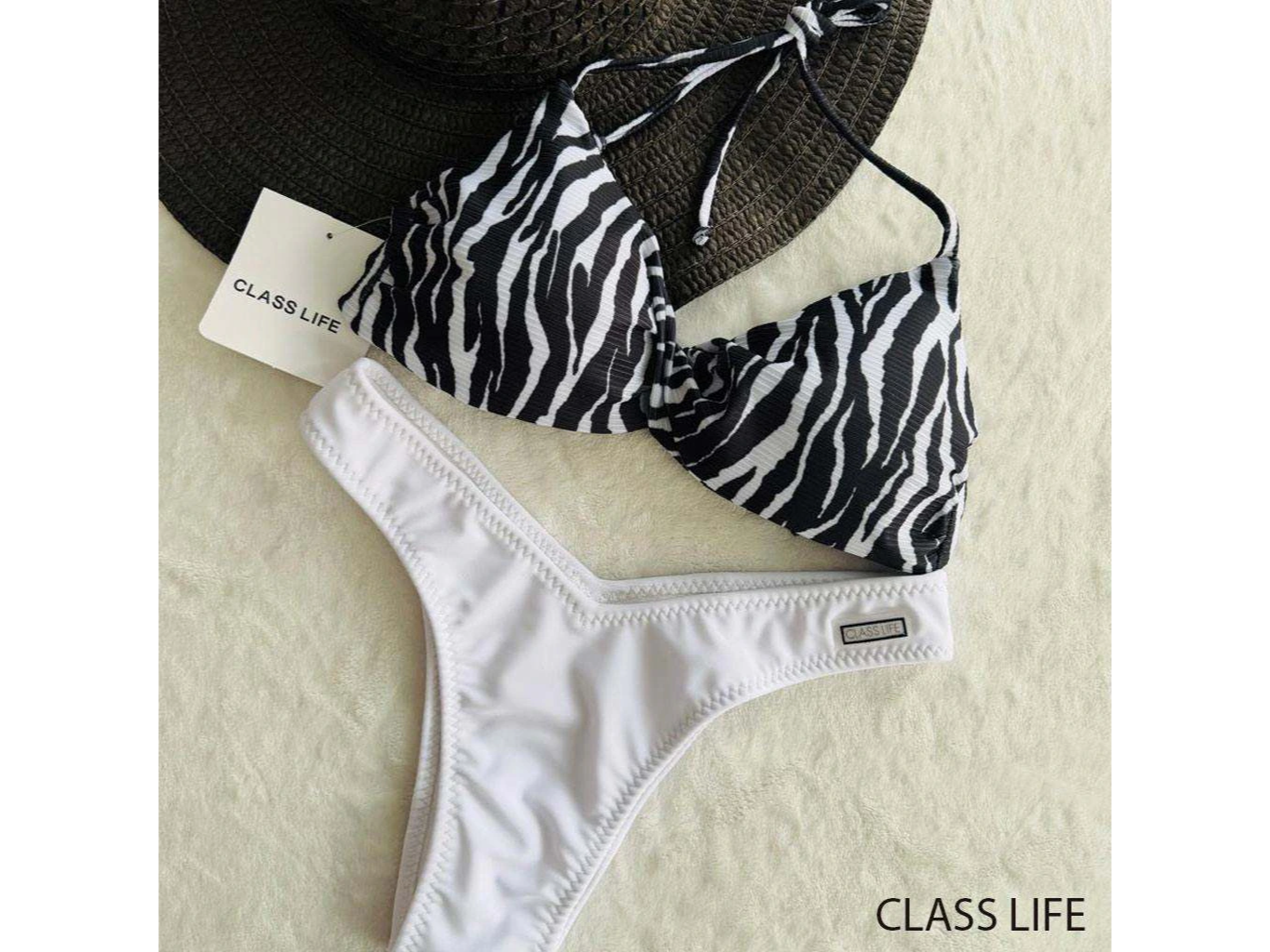 BIKINI ZEBRA PRINT - CLASS LIFE