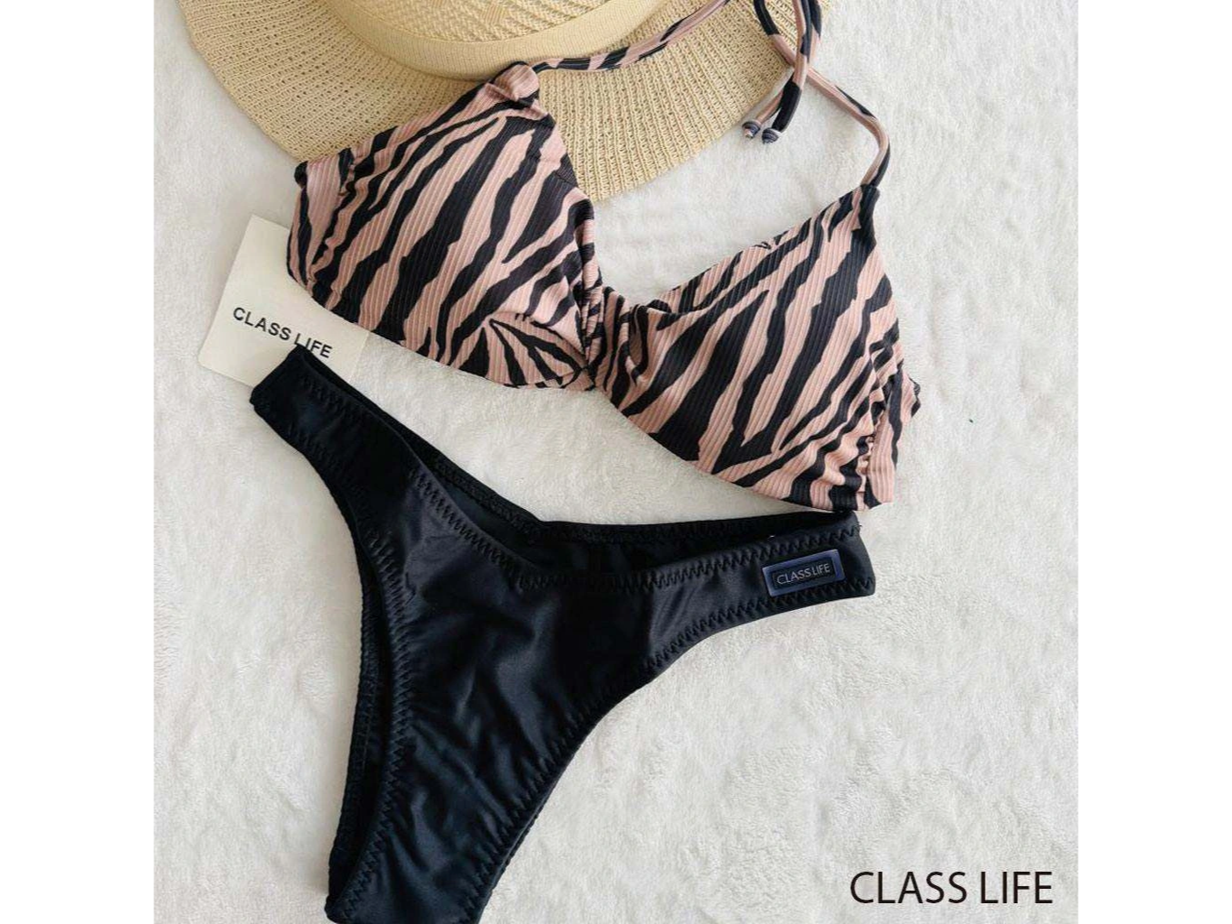 BIKINI ZEBRA PRINT - CLASS LIFE
