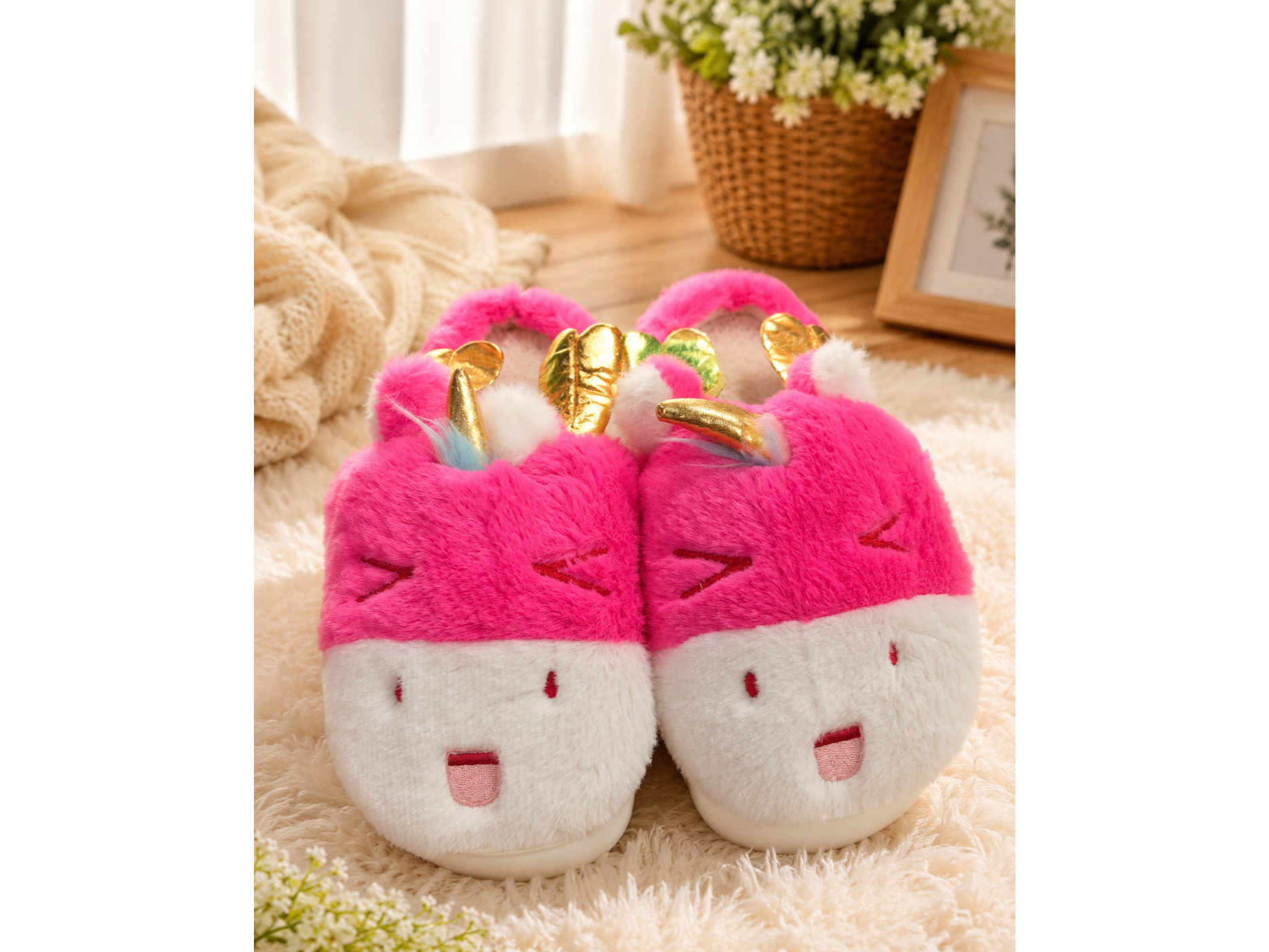 Pantuflas Unicornio