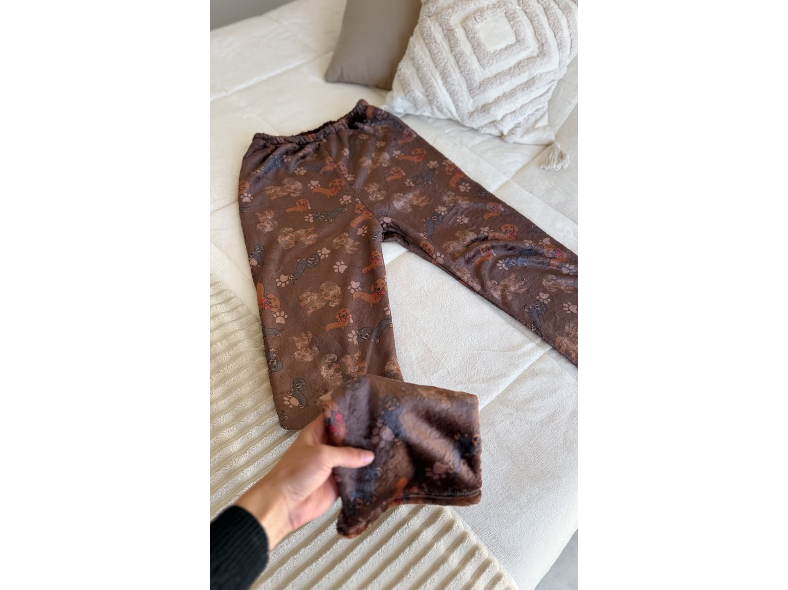 Pantalón de Plush Bi faz Soft Dachshund