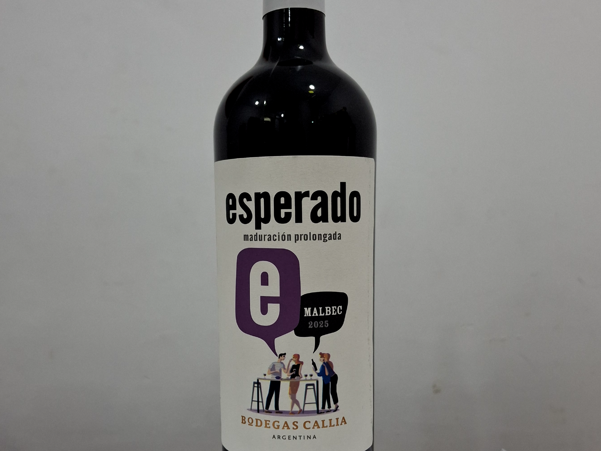 Esperado Malbec maduración prolongada 750ml.
