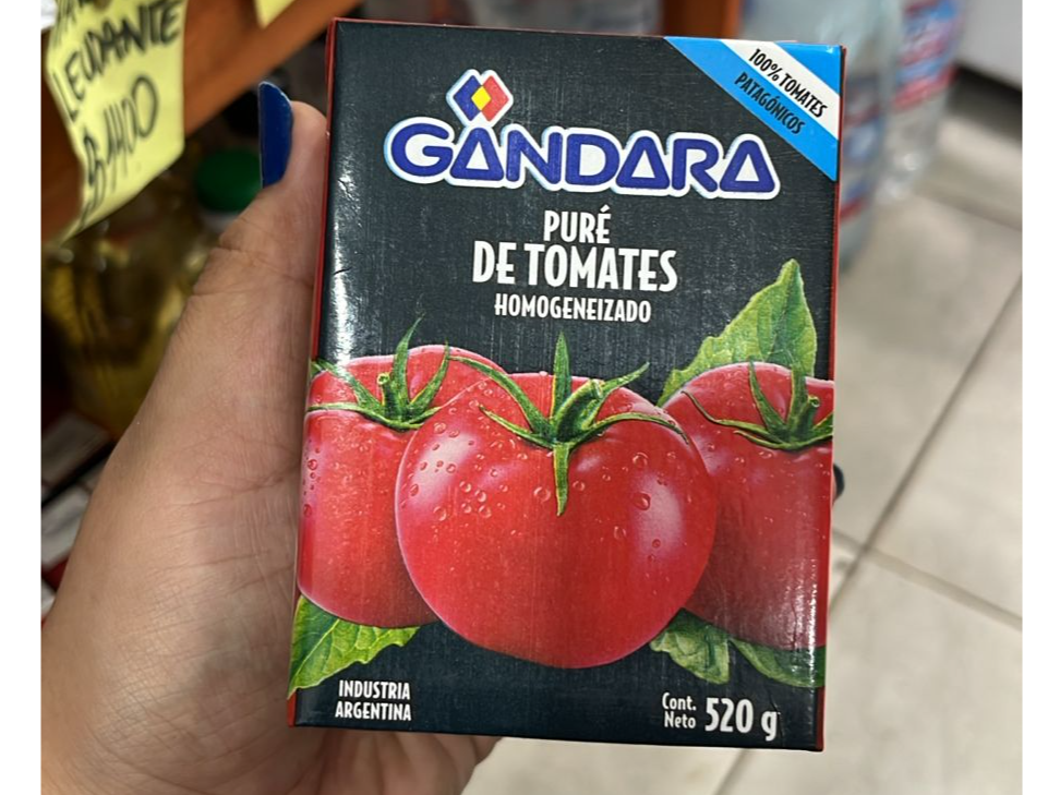 Pure de tomates 520gr