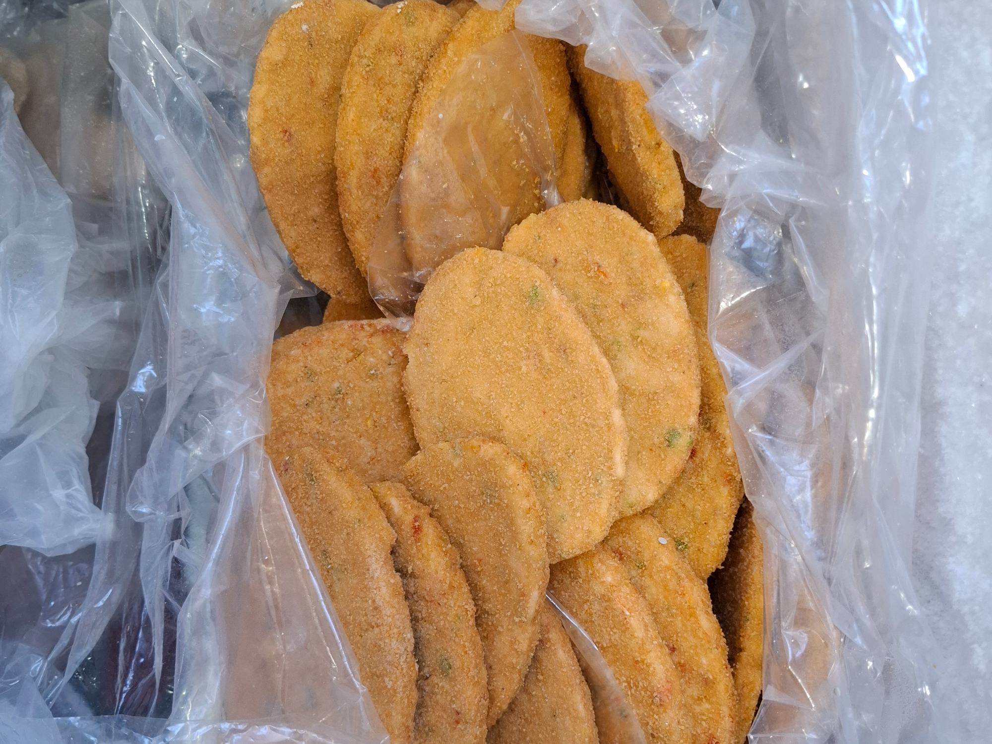 Milanesas mix vegetales