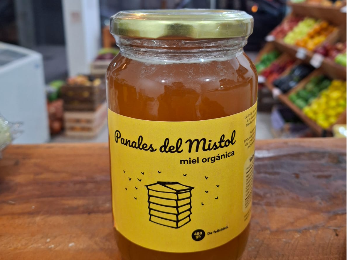 Miel Organica 480g. (Vidrio)