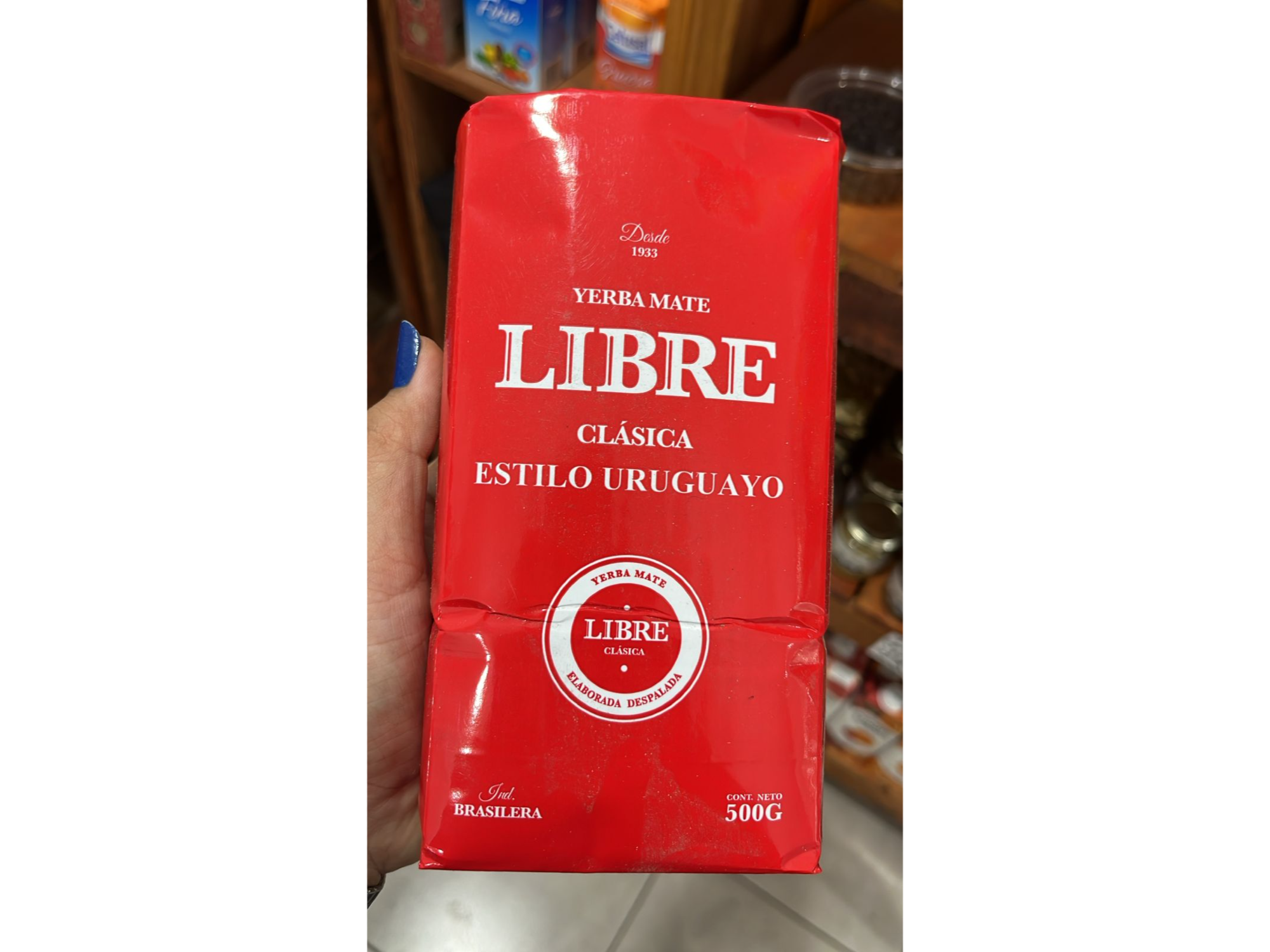Yerba Libre Estilo Uruguayo 500gr