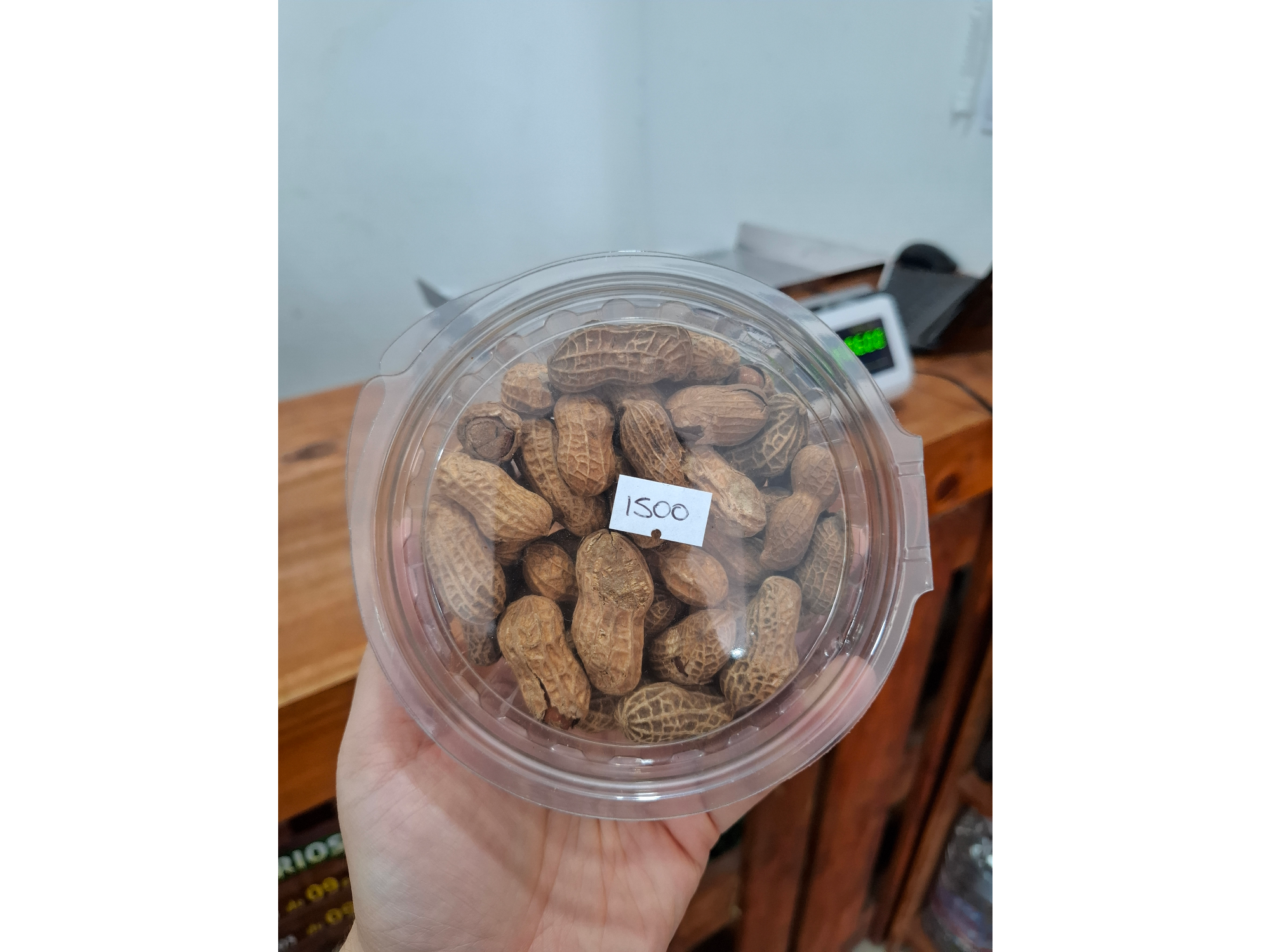 Mani (con cascara)