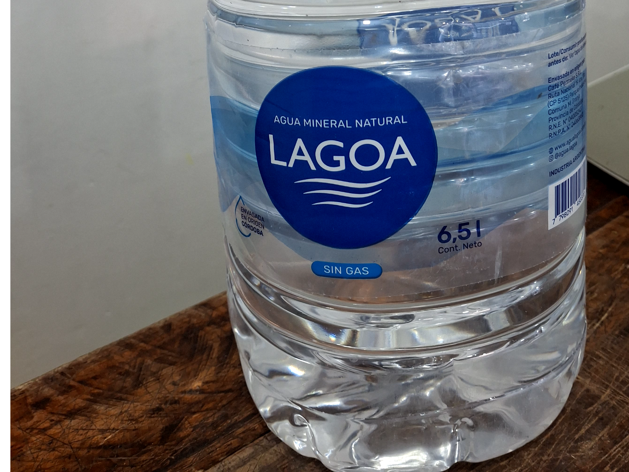 Agua LAGOA 6,5lts.