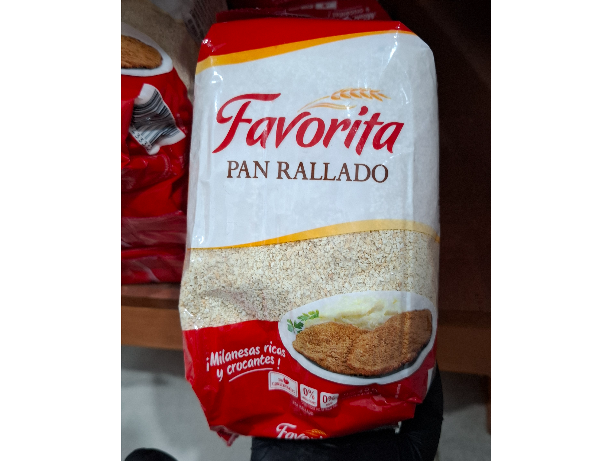 Pan Rayado 500g.