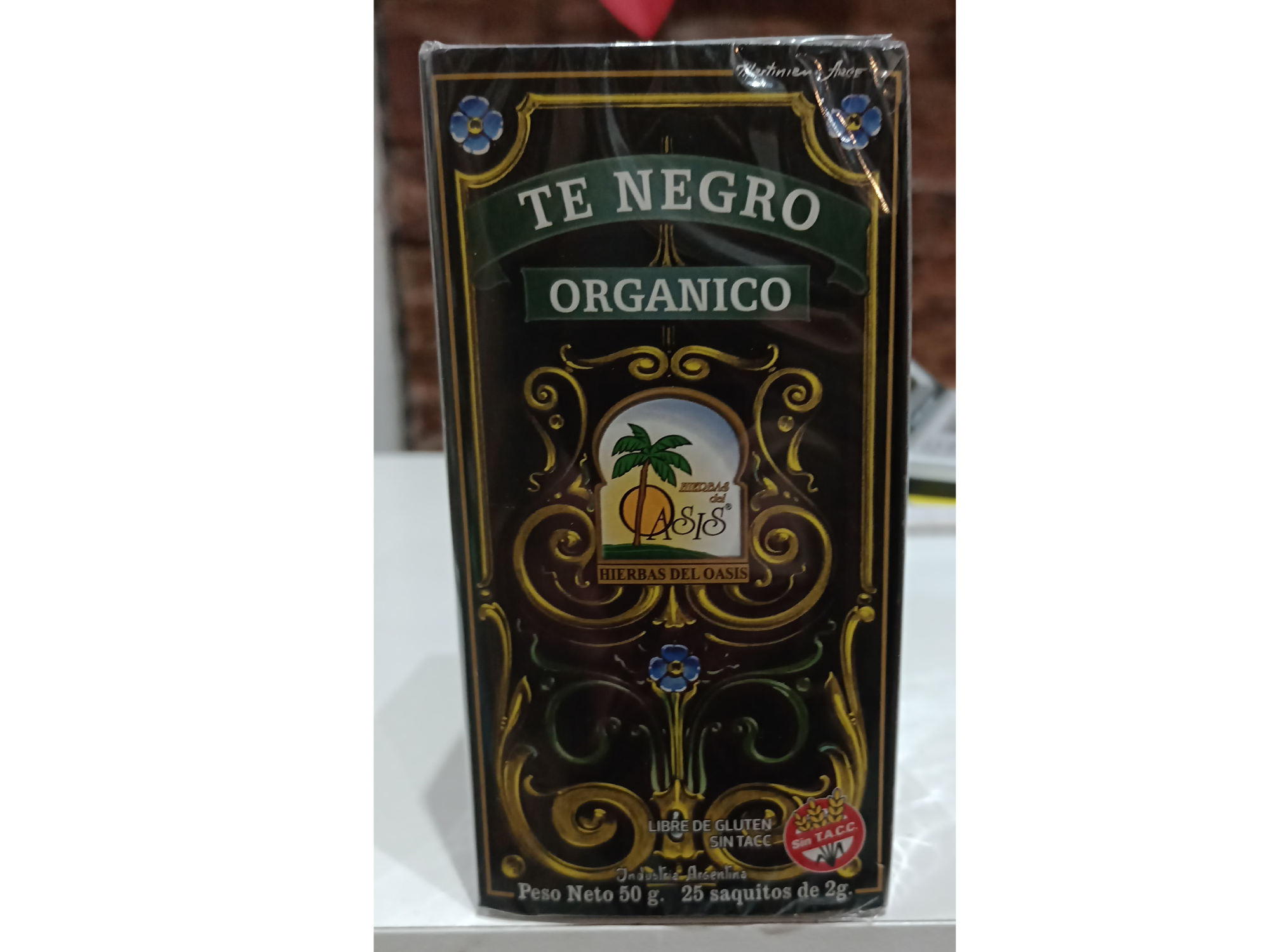 Té negro orgánico Oasis