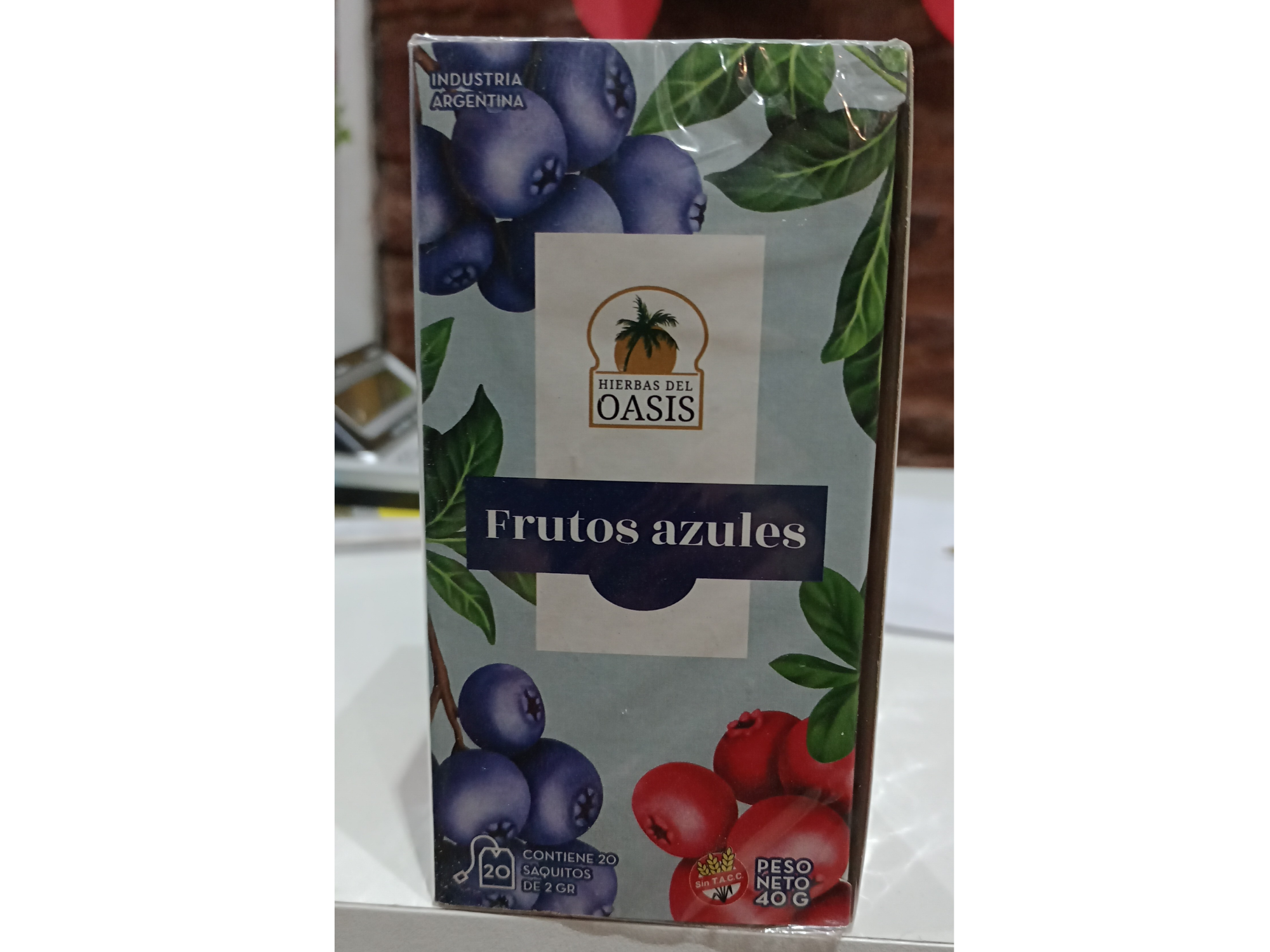 Frutos azules Oasis