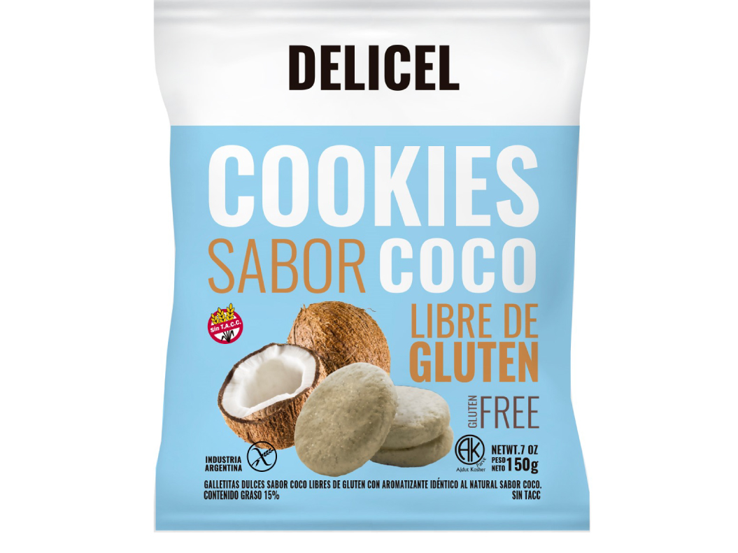 Galletitas de coco Delicel