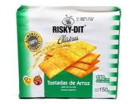 Tostadas de arroz clásicas Risky dit