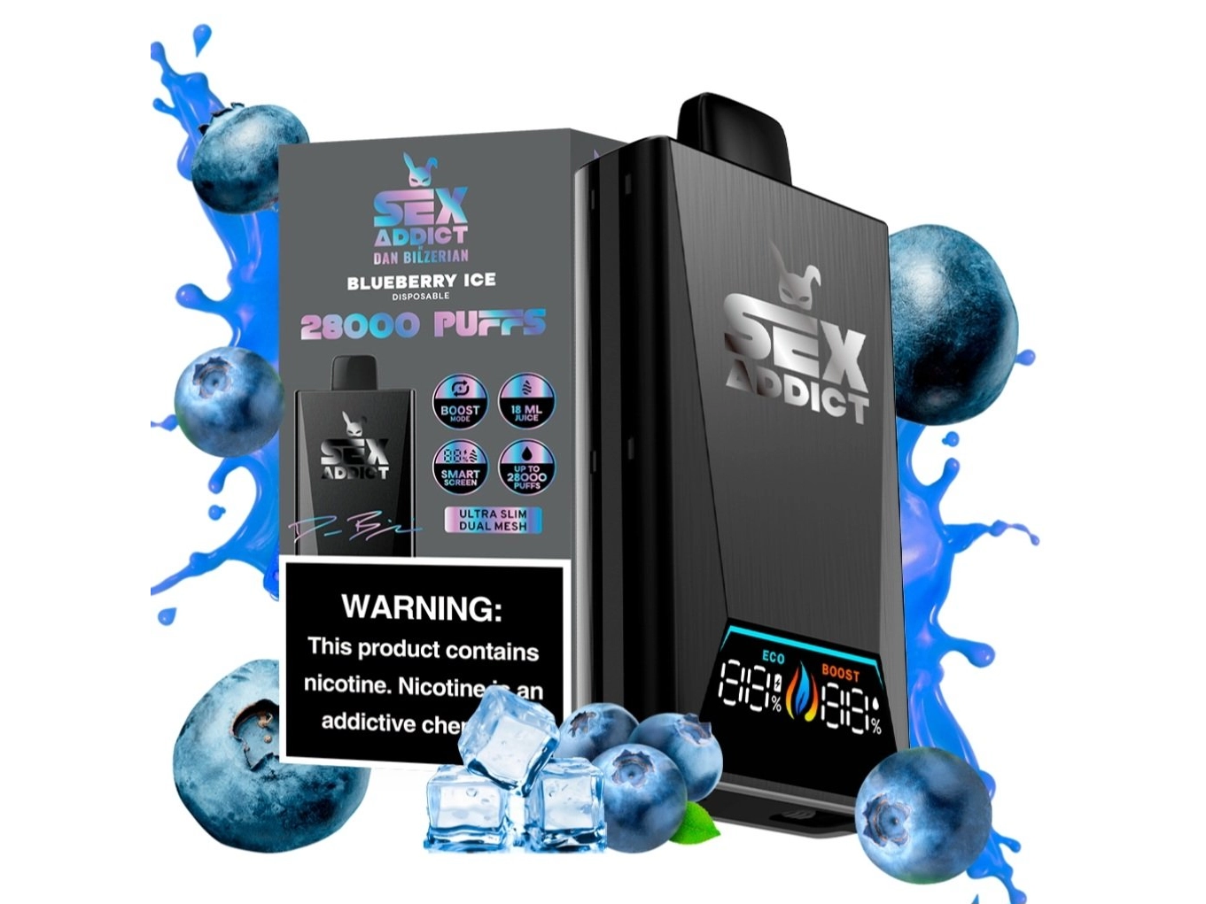 SEX ADICCT S280 X IGNITE BLUEBERRY ICE