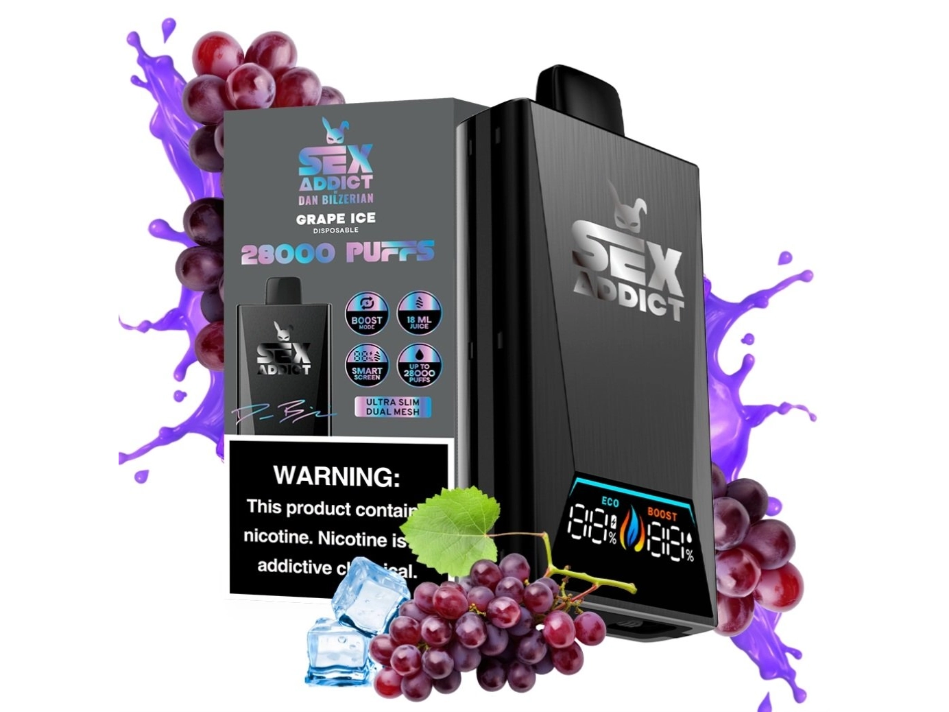 SEX ADICCT S280 X IGNITE GRAPE ICE