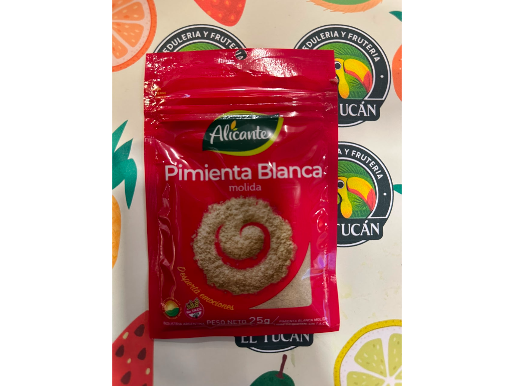 Pimienta blanca molida (25GR)