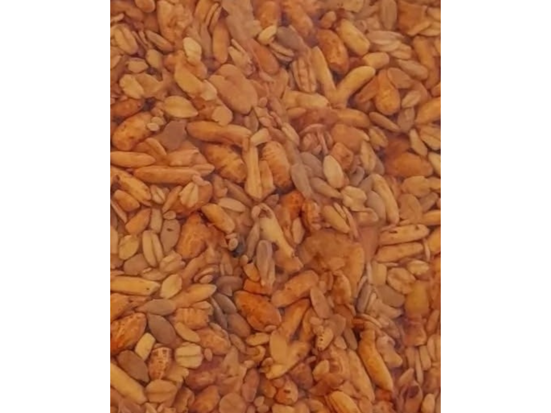 Granola con pasta de maní