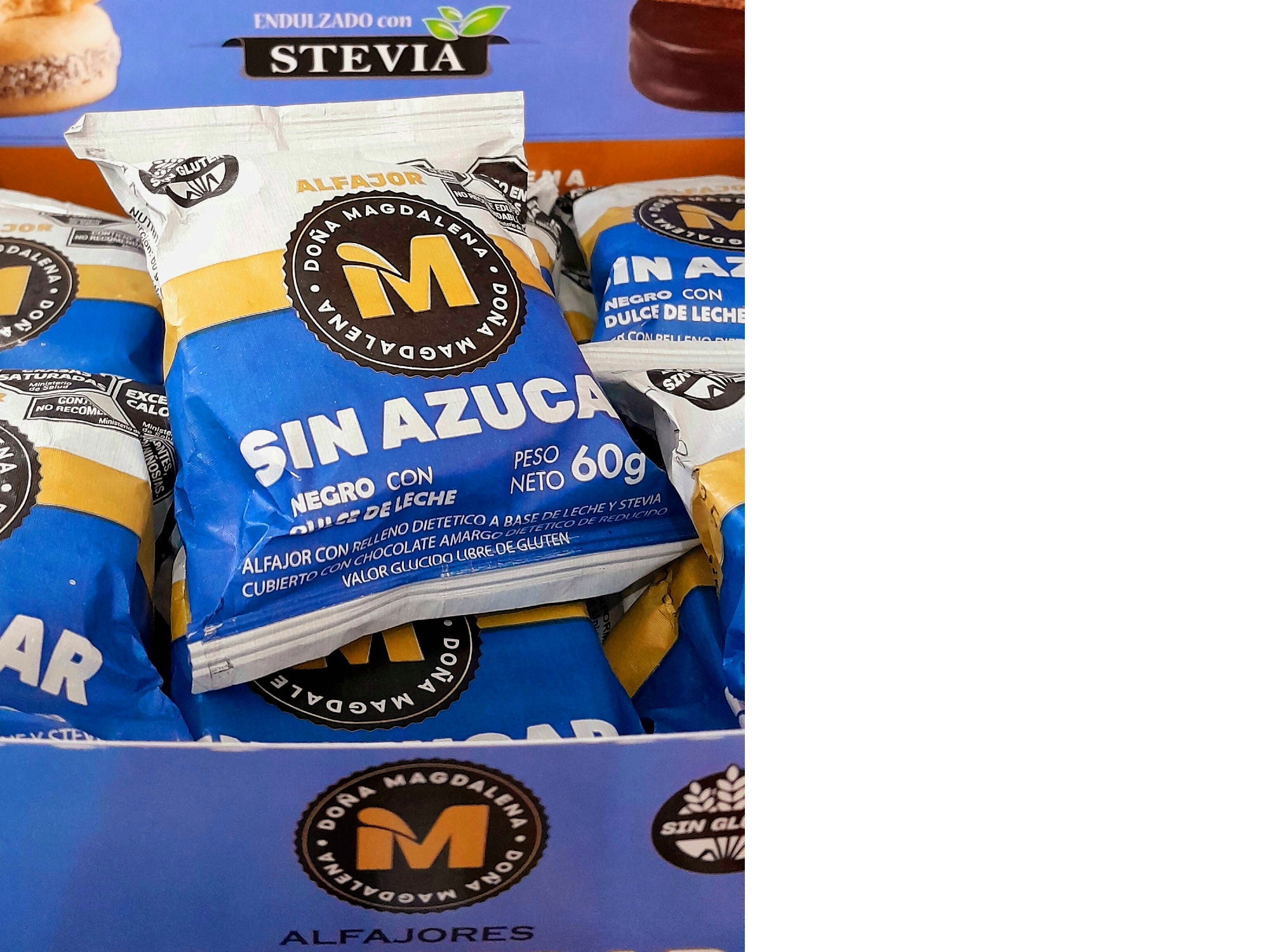 Alfajor sin azúcar Doña Magdalena
