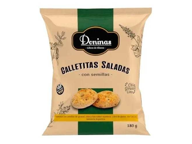 Galletas Doninas saladas Sin T.A.C.C