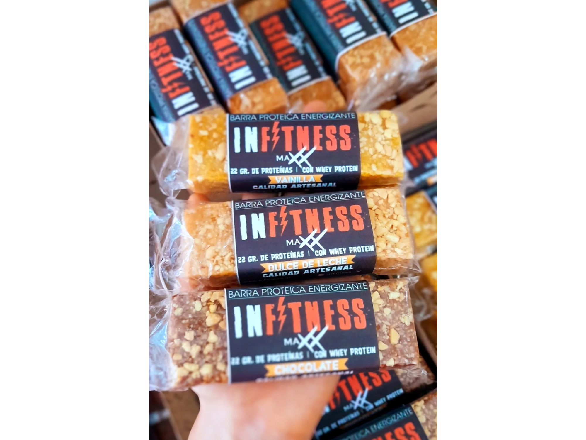 Barritas proteicas InFitness