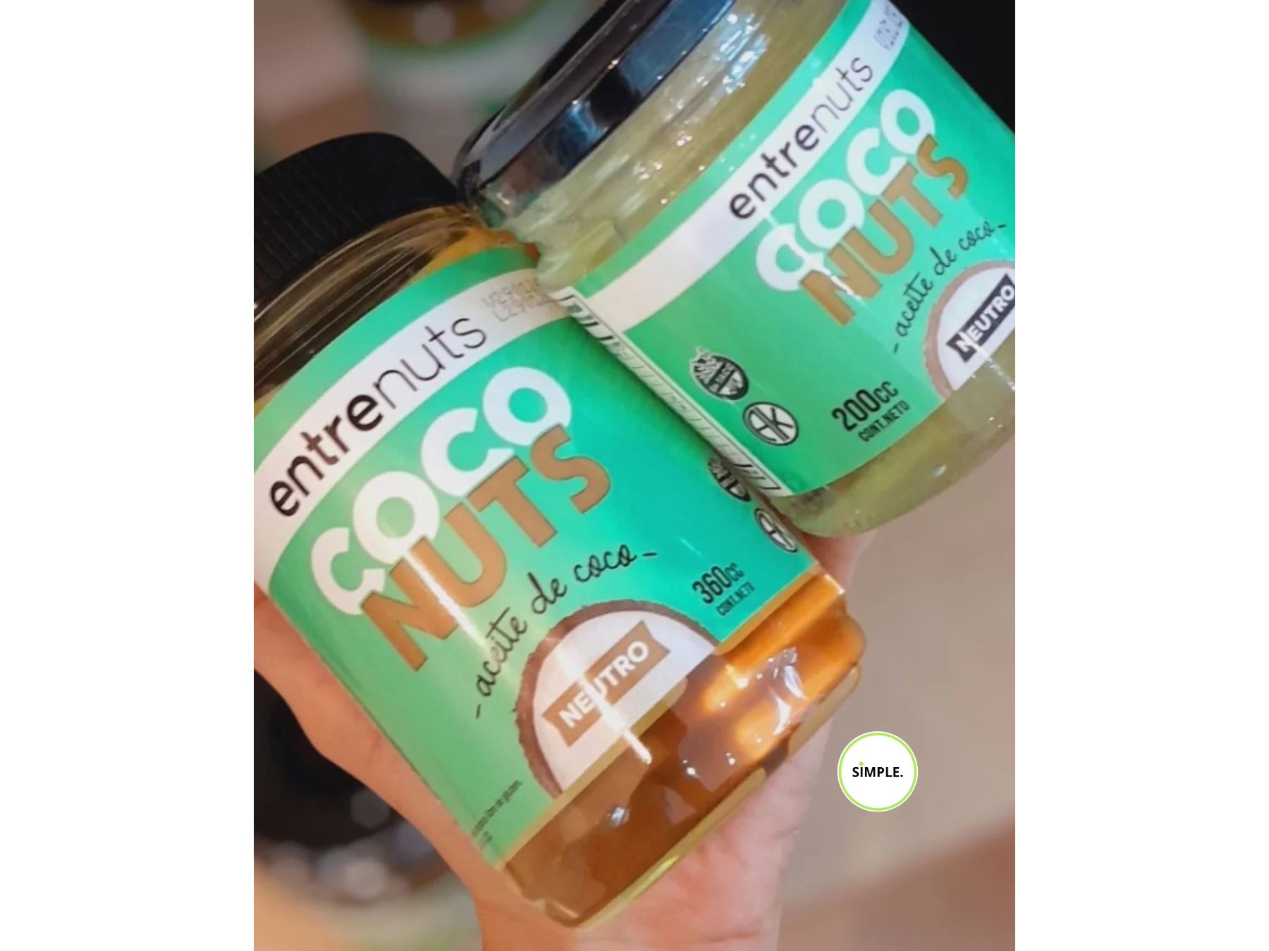 Aceites de coco neutro