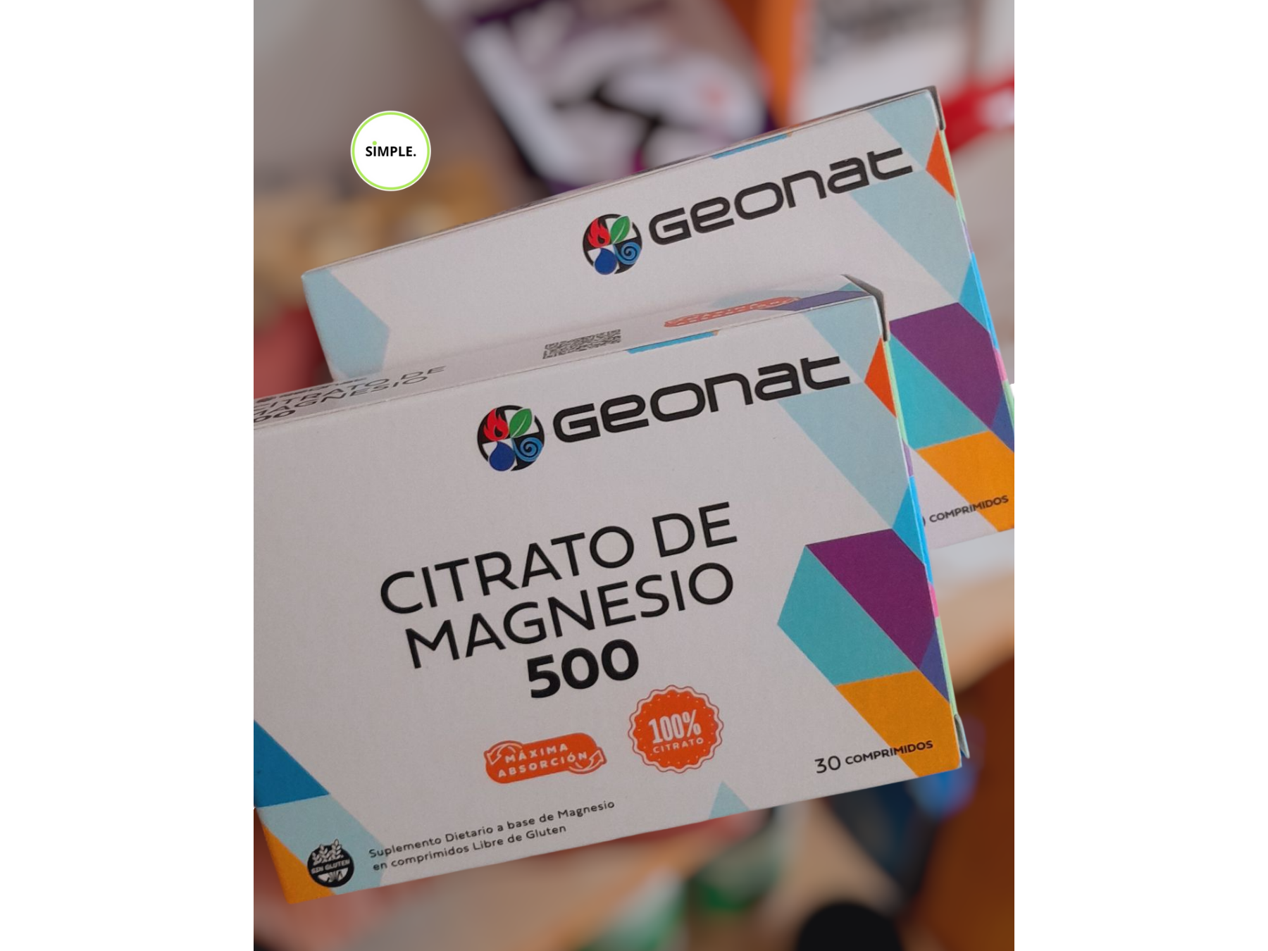 Citrato de magnesio Geonat