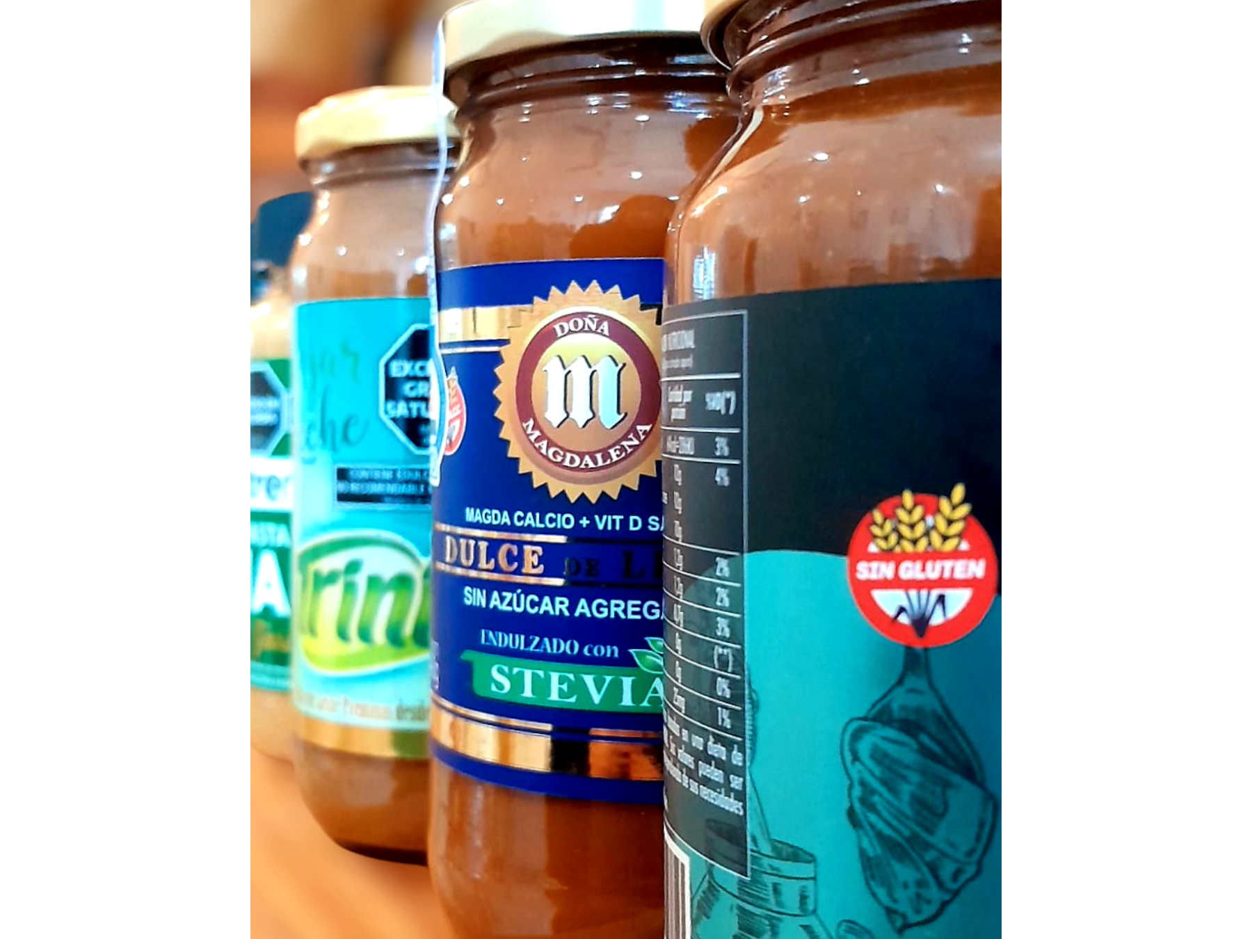 Dulce de leche con stevia Doña Magdalena