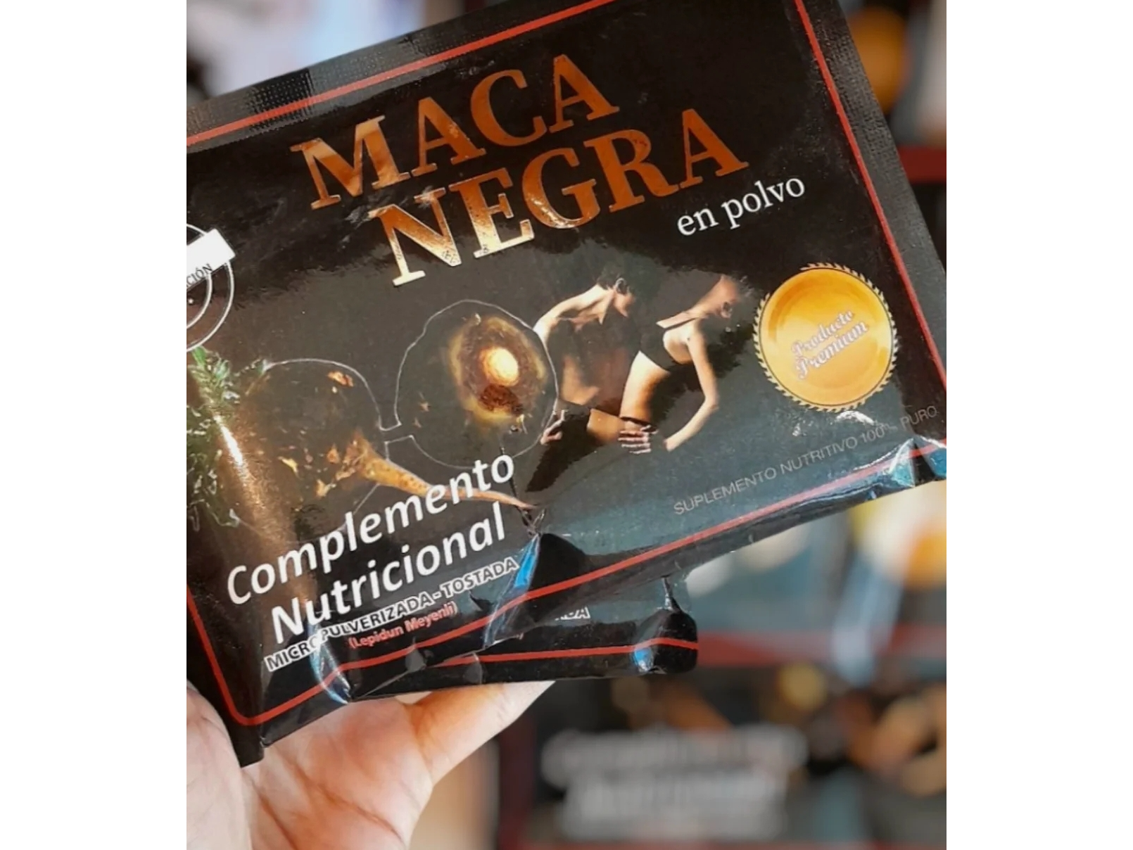 Maca peruana negra