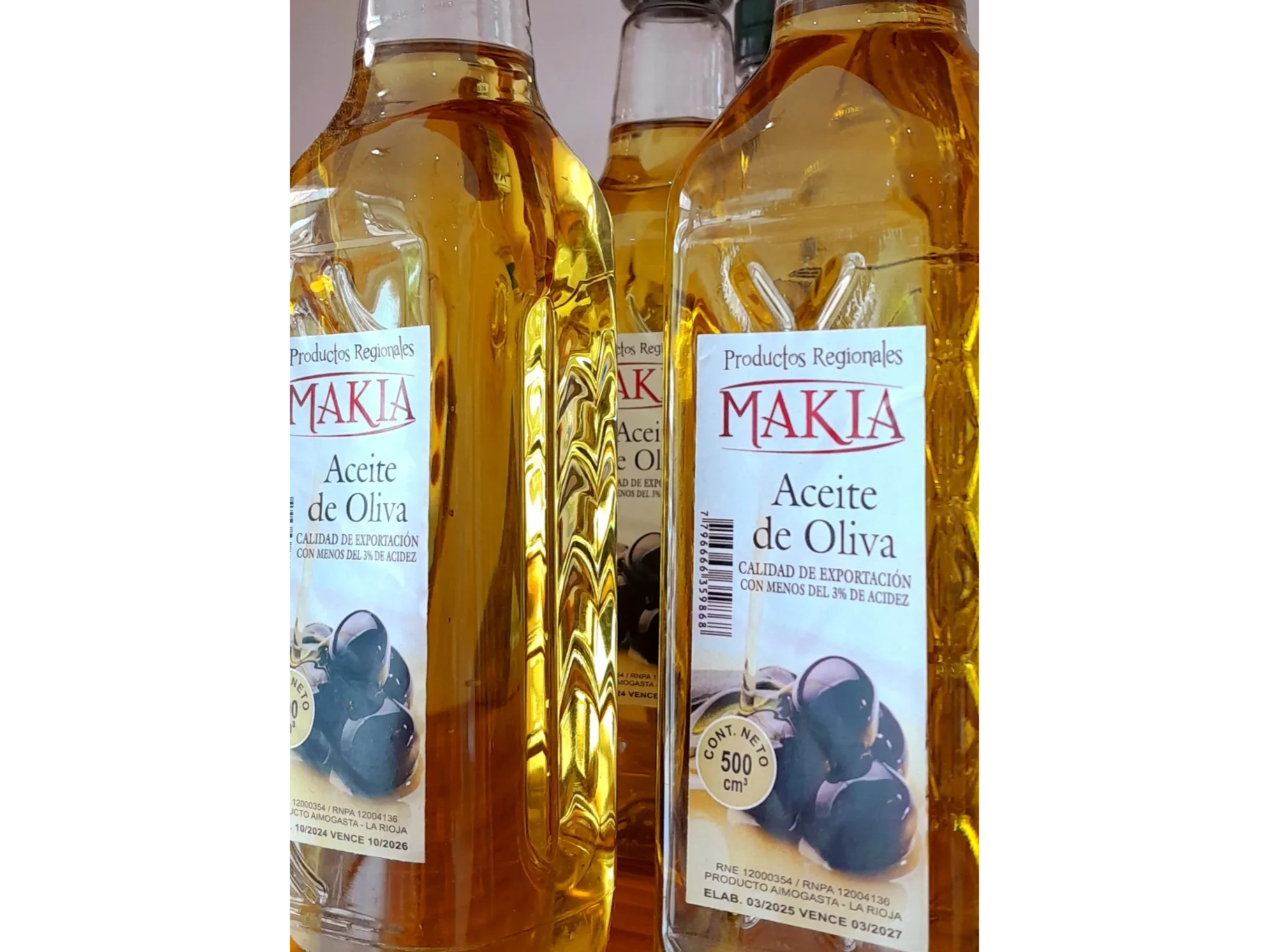 Aceite de oliva Makia