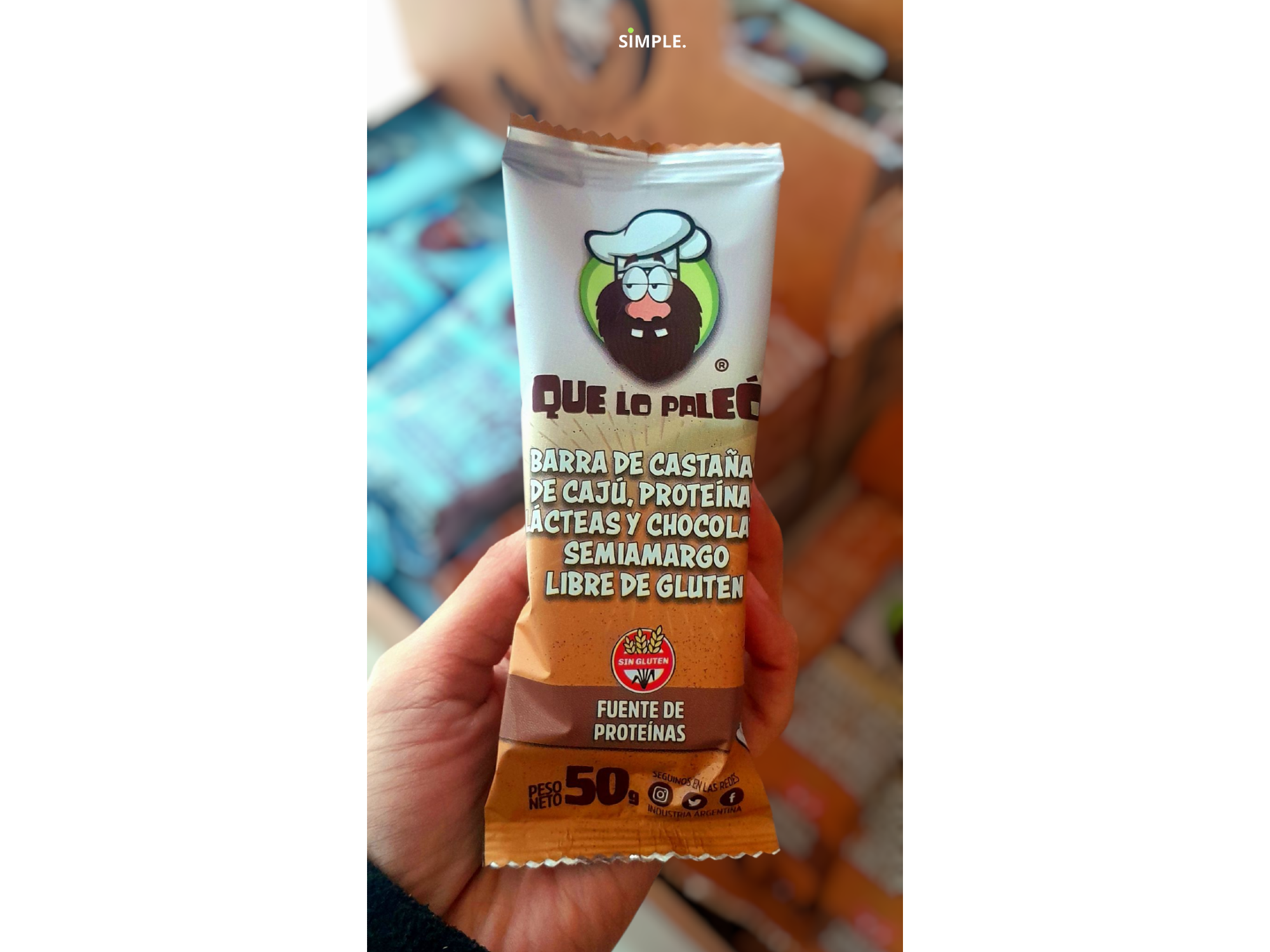 Barritas proteicas Que lo Paleo
