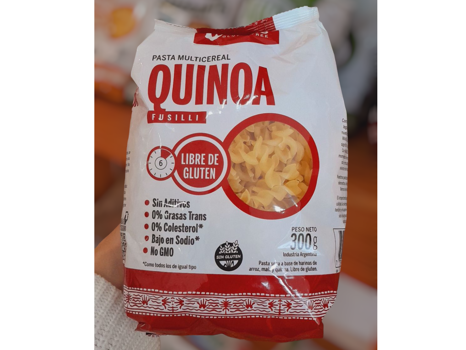 Pastas multicereal Wakas