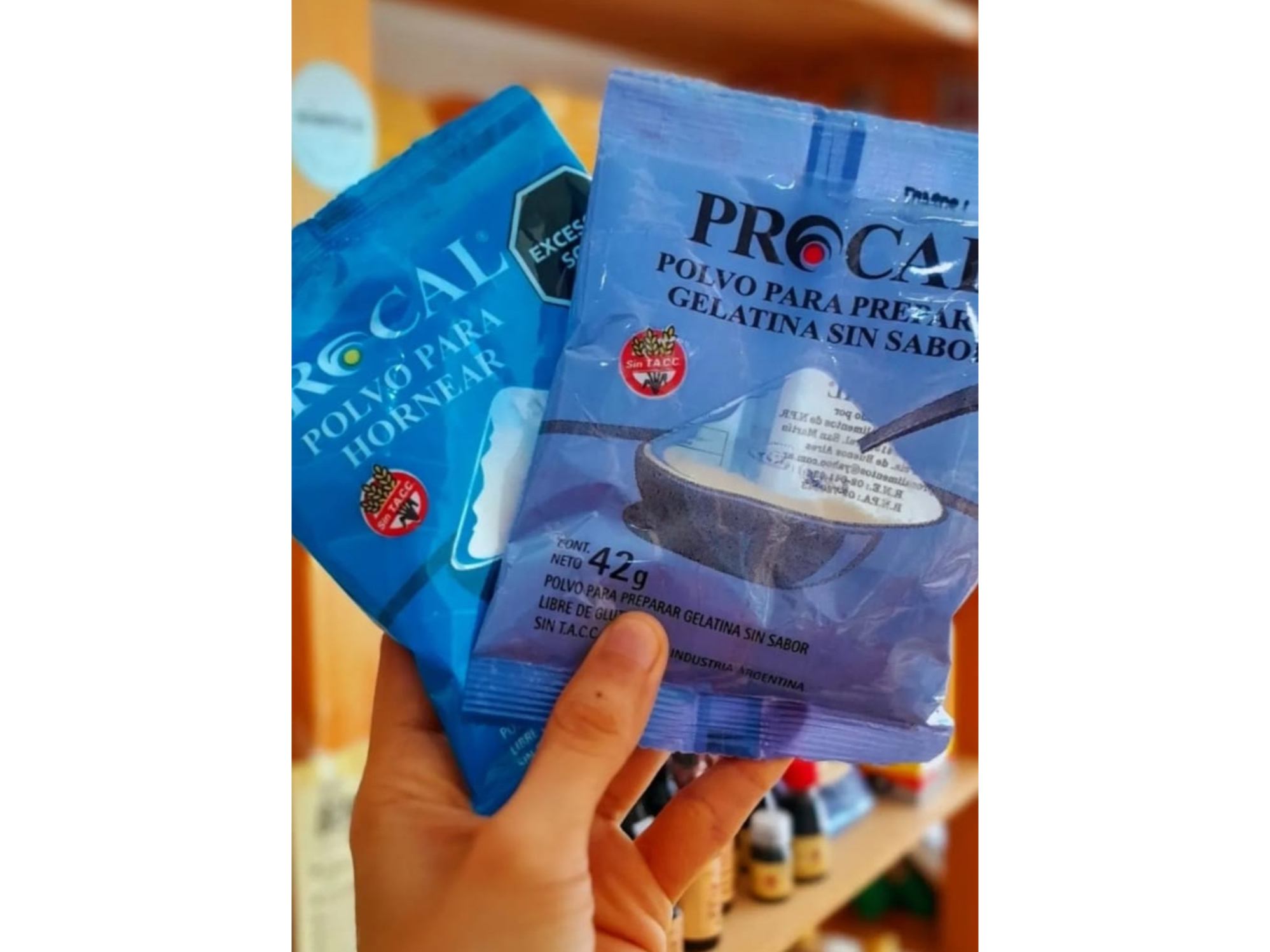 Polvo para hornear Procal