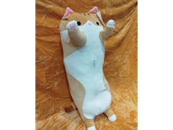 Peluche con manta - gato
