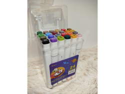 Marcadores touch doble punta x 24 - caja