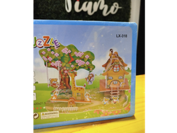 Rompecabezas 3D - casa c/arbol