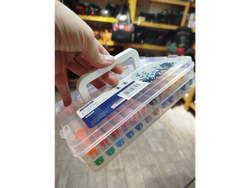 Marcadores acrílicos dobles x 24