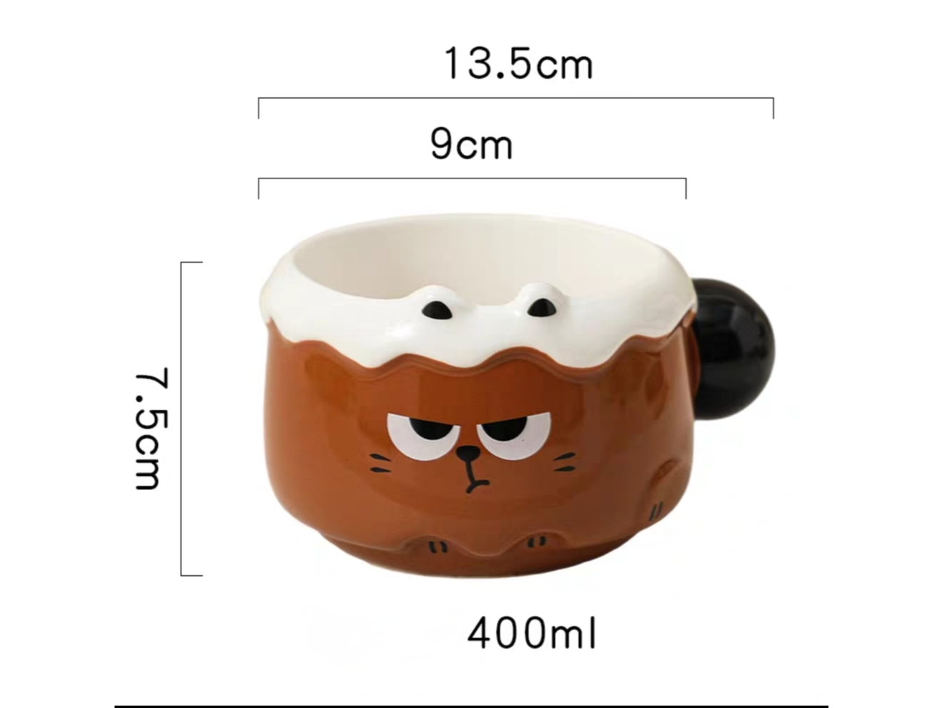 Taza gatos apilables