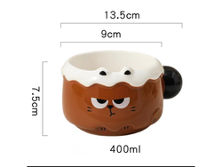 Taza gatos apilables