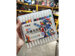 Marcadores acrílicas x 36