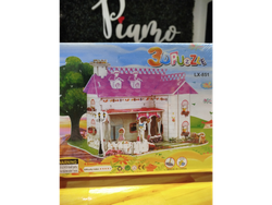 Rompecabezas 3D - casa