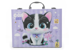 Set de arte gatito negro